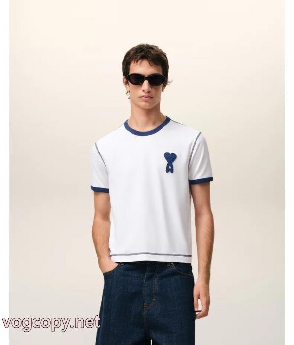 (アミ パリス)半袖Tシャツ通販 ブランド高評価の2026人気品 品質保証 精製加工_0_4