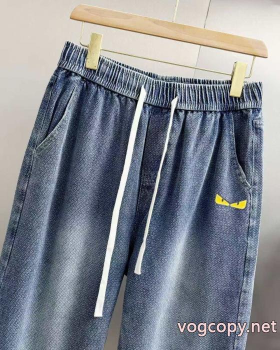 大人気売切続出! 数量限定安い 定番人気商品FENDI偽物 ブランド 激安ジーンズ_0_5