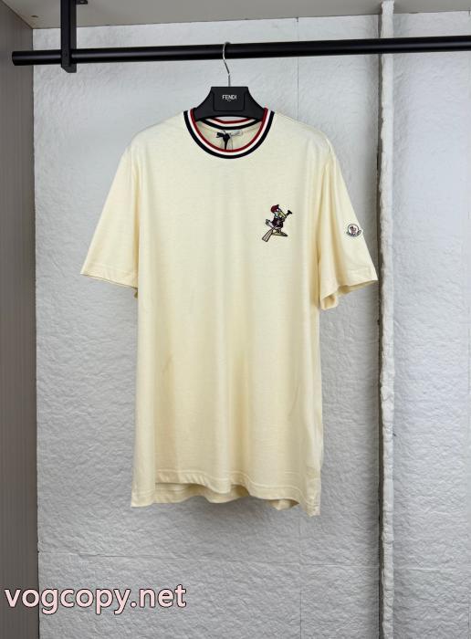 MONCLER半袖Tシャツ人気注目のアイテム 安値 格好いいコピー 商品 通販_0_3