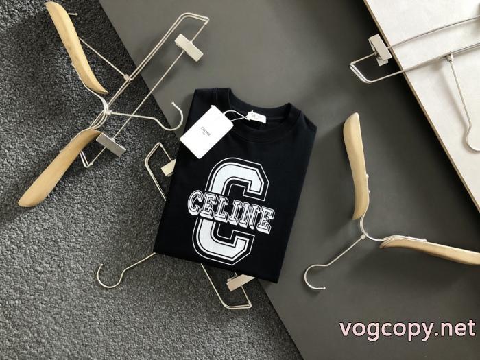 人気限定品 無造作 VIPセールで奇跡即発送半袖Tシャツブランド スーパー コピーセリーヌ_0_0