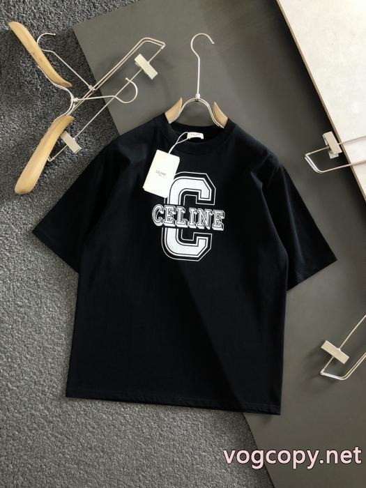 人気限定品 無造作 VIPセールで奇跡即発送半袖Tシャツブランド スーパー コピーセリーヌ_0_1