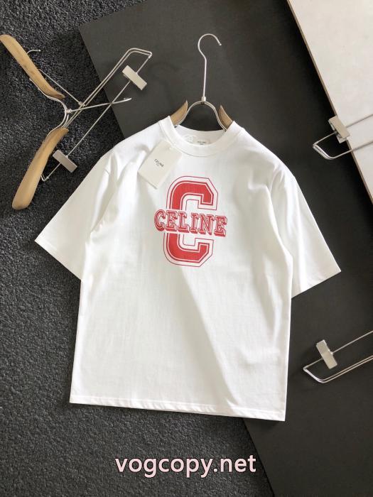 人気限定品 無造作 VIPセールで奇跡即発送半袖Tシャツブランド スーパー コピーセリーヌ_0_3