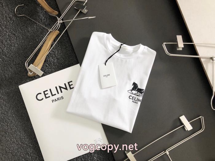 コピー 商品 ブランド格好良い 新作モデル 季節の人気アイテム半袖TシャツCELINE_0_0