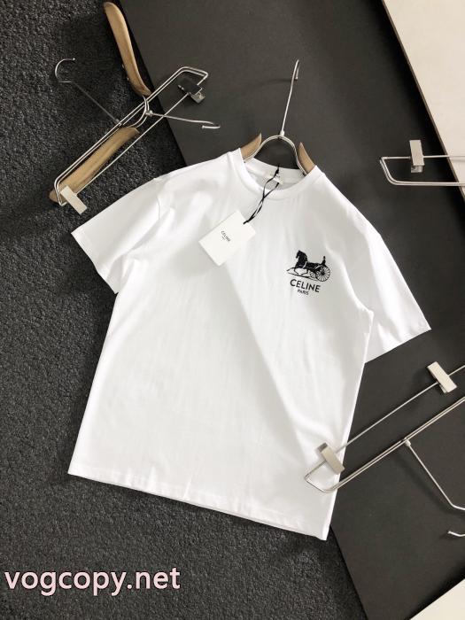 コピー 商品 ブランド格好良い 新作モデル 季節の人気アイテム半袖TシャツCELINE_0_4