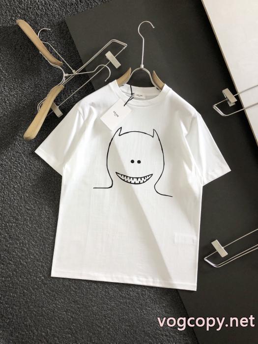 CELINE気品たっぷり 今年流行 珍しい半袖Tシャツブランド 偽物 通販_0_3