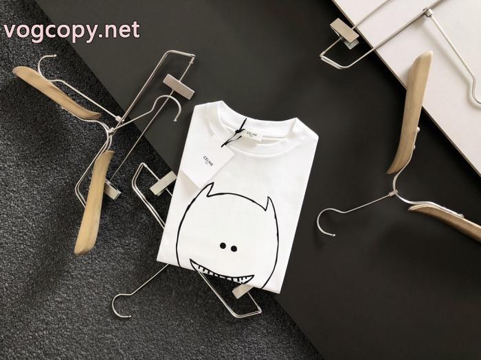 CELINE気品たっぷり 今年流行 珍しい半袖Tシャツブランド 偽物 通販_0_4