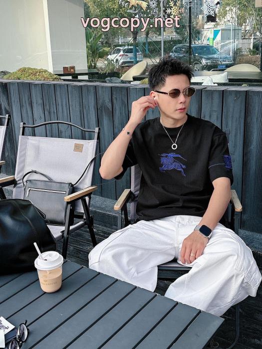 半袖Tシャツブランド 品 コピー抜群の吸汗性 品質高き人気アイテム 大人気商品BURBERRY_0_5
