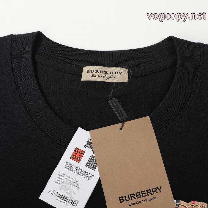 BURBERRYスーパー コピー メンズ魅力的なポイント 最低価格保証 国内完売半袖Tシャツ_0_2