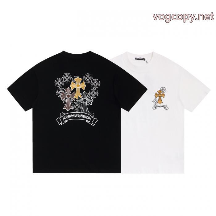 ブランド 偽物 激安 通販半袖TシャツCHROME HEARTS今、大人のお洒落に 雑誌も街も人気アイテム 定番人気商品_0_1