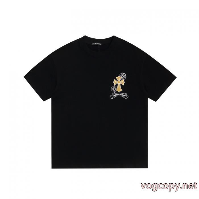 ブランド 偽物 激安 通販半袖TシャツCHROME HEARTS今、大人のお洒落に 雑誌も街も人気アイテム 定番人気商品_0_3