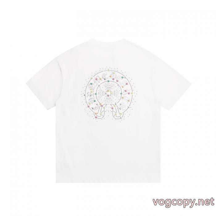 半袖Tシャツ偽物 ブランド 激安超激得新品 定番素敵 流行シンボルCHROME HEARTS_0_5