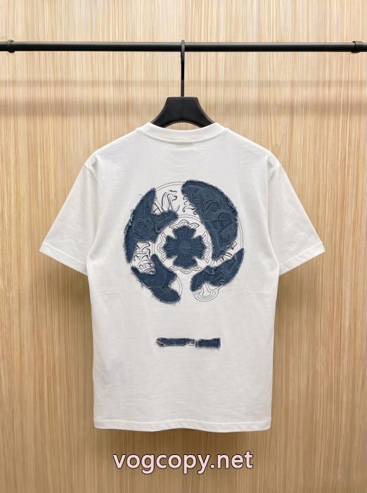 ブランド 偽物 激安 通販半袖Tシャツクロムハーツ超激得新品 希少価値大 個性的 _0_1