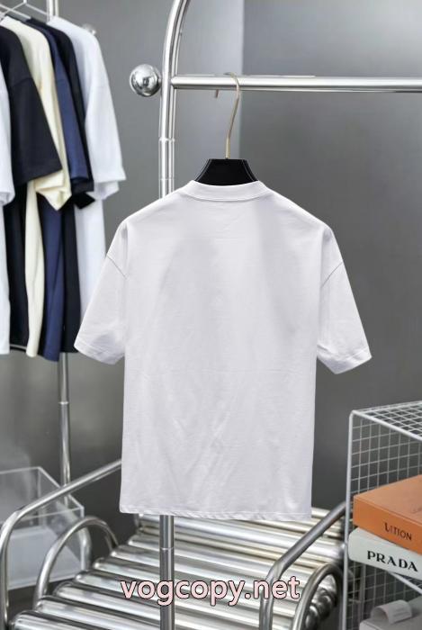 お洒落さん必見 高級素材 先行入荷MIUMIU激安 ブランド半袖Tシャツ_0_3