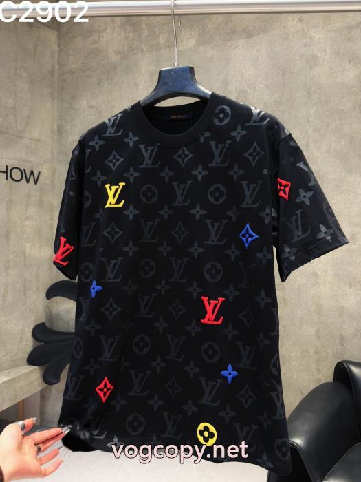 HOT260%新品 カジュアルスタイルに 今年流行半袖TシャツLOUIS VUITTONブランド 通販店_0_3
