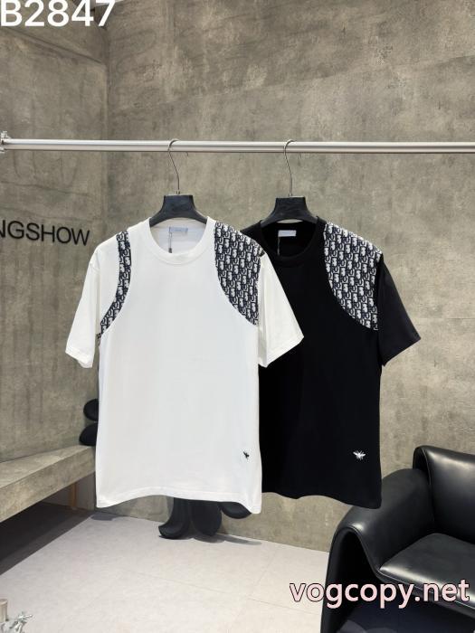 ブランド コピー 激安大人の色味  大人の魅力を溢れる 新品登場半袖TシャツDior_0_0