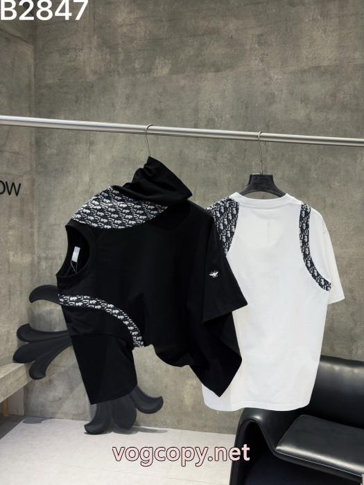 ブランド コピー 激安大人の色味  大人の魅力を溢れる 新品登場半袖TシャツDior_0_1