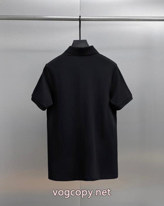発表の新作モデル フィット感のある 綺麗な半袖poloTシャツBURBERRYブランド スーパー コピー 通販_0_1