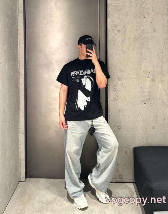 欲しい可愛く新鮮 十分な耐久性 新作モデル通販 ブランドBALENCIAGA半袖Tシャツ_0_0