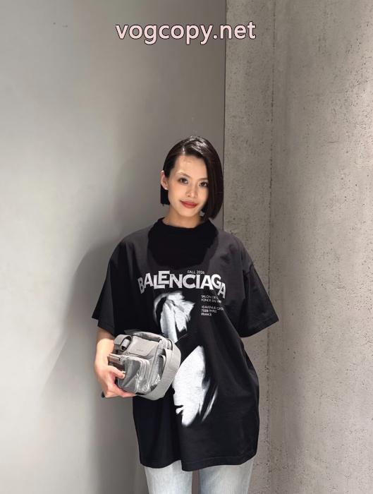 欲しい可愛く新鮮 十分な耐久性 新作モデル通販 ブランドBALENCIAGA半袖Tシャツ_0_1