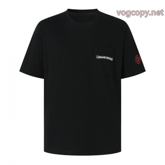 ブランド コピー 安心CHROME HEARTS大流行中 個性的なデザイン  VIP価格人気半袖Tシャツ_0_3