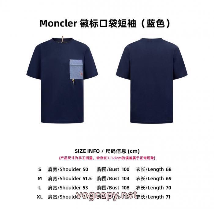 セレブも愛用 26流行り 個性的ブランド 通販 激安MONCLER半袖Tシャツ_0_5