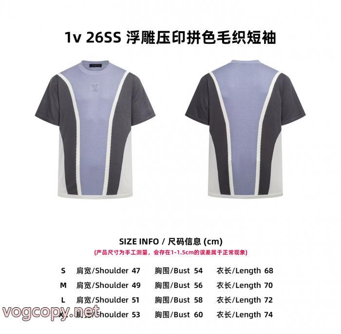 偽物 ブランド ショップ半袖TシャツLOUIS VUITTON今年流行 とにかく完璧ブランド新作 活躍アイテム_0_6