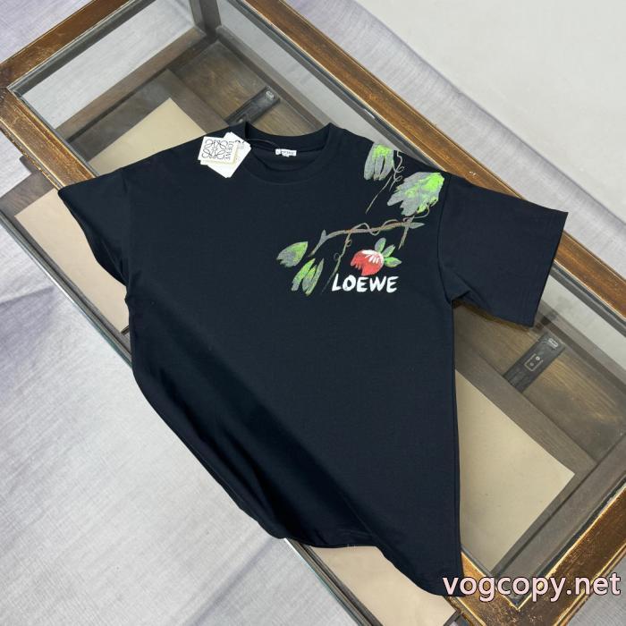 コピー 商品 通販数量限定版人気アイテム 話題沸騰中  有名人同じアイテム半袖Tシャツロエベ_0_3