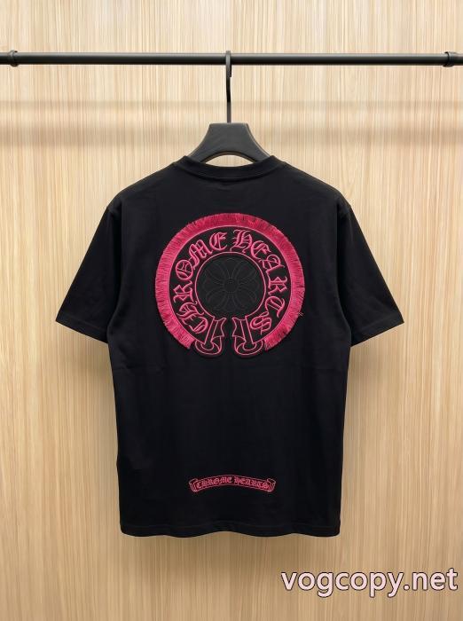 高品質 人気 大人気商品再入荷! 2026夏のトレンドCHROME HEARTS半袖Tシャツブランド レプリカ_0_0