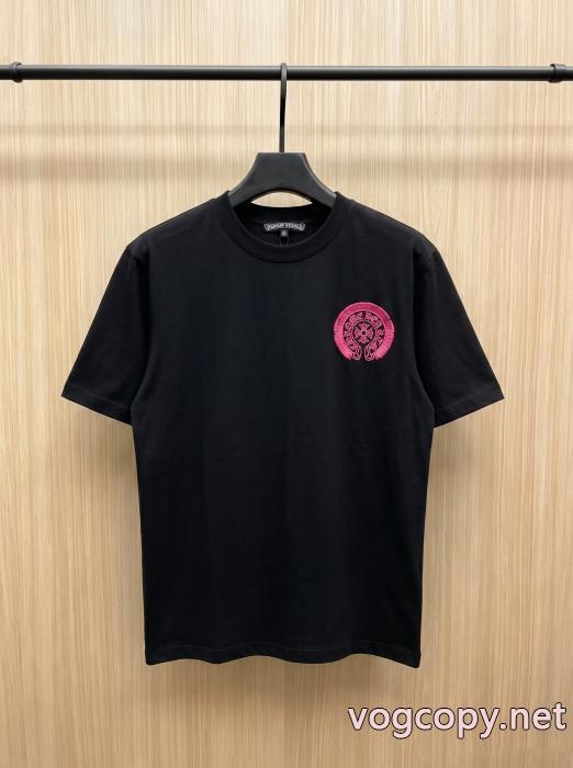 高品質 人気 大人気商品再入荷! 2026夏のトレンドCHROME HEARTS半袖Tシャツブランド レプリカ_0_1
