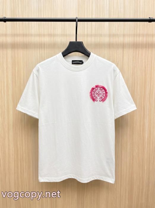 高品質 人気 大人気商品再入荷! 2026夏のトレンドCHROME HEARTS半袖Tシャツブランド レプリカ_0_3