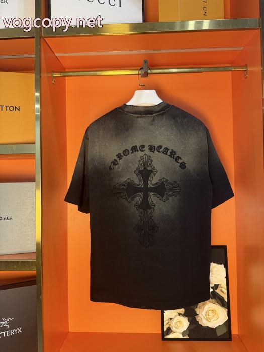 偽 ブランド新着入荷 送料込 大人気 大人の個性を。 CHROME HEARTS半袖Tシャツ_0_2