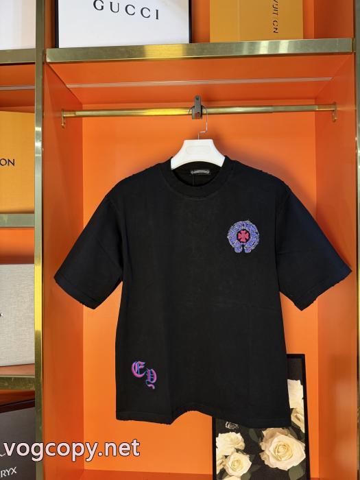 CHROME HEARTS上質上品 便利な定番アイテム 万能アイテム半袖Tシャツスーパー コピー 販売_0_1