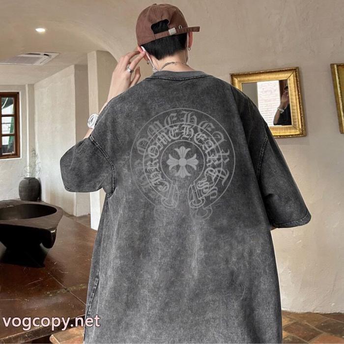 注目のポイント 超目玉人気通販品 著名人の着用スーパー コピー 通販CHROME HEARTS半袖Tシャツ_1_1
