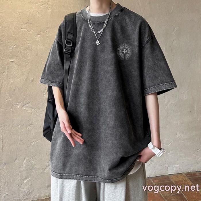 注目のポイント 超目玉人気通販品 著名人の着用スーパー コピー 通販CHROME HEARTS半袖Tシャツ_1_3