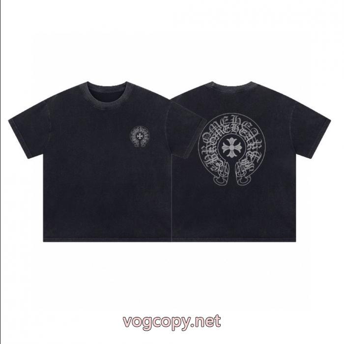 注目のポイント 超目玉人気通販品 著名人の着用スーパー コピー 通販CHROME HEARTS半袖Tシャツ_1_4