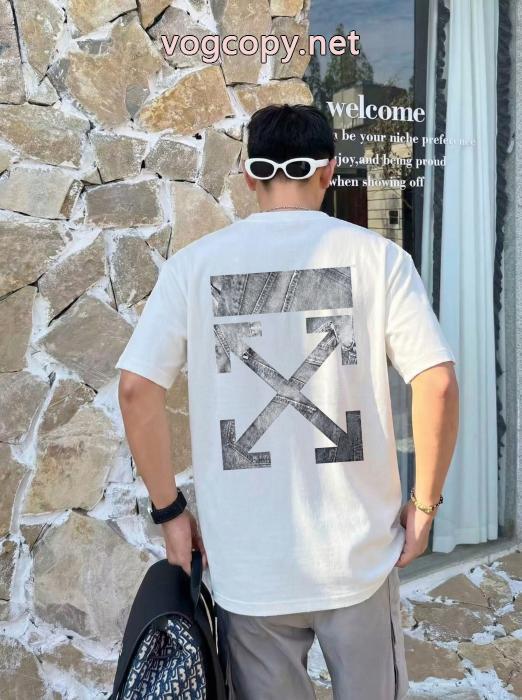 オフホワイト海外最新モデル 絶妙な抜け感 ギフト最適期間限定半袖Tシャツ偽物 ブランド 販売_0_2