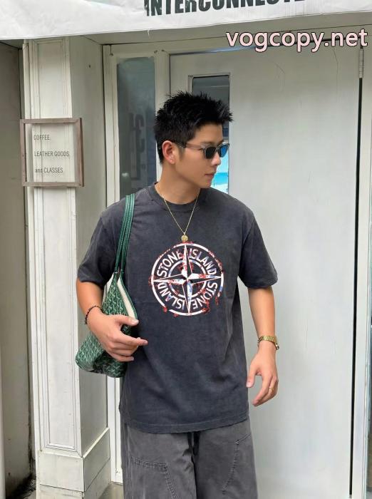 半袖TシャツSTONE ISLANDブランド スーパー コピー 通販全国無料 値段が安い高品質 根強い人気定番商品_0_1