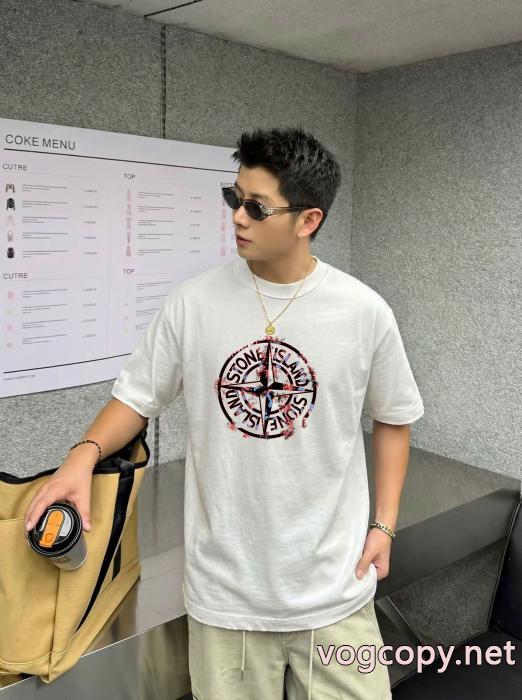 半袖TシャツSTONE ISLANDブランド スーパー コピー 通販全国無料 値段が安い高品質 根強い人気定番商品_0_3