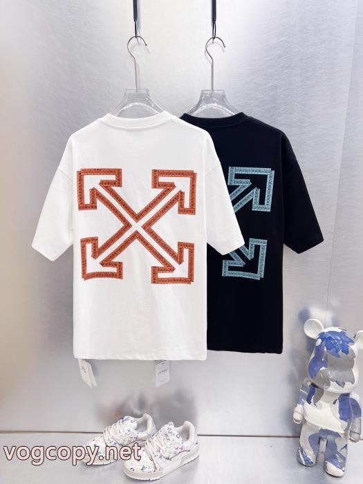 Off-Whiteネット販売限定 限定品が必須! お買い得特価半袖Tシャツブランド 品 スーパー コピー_0_2