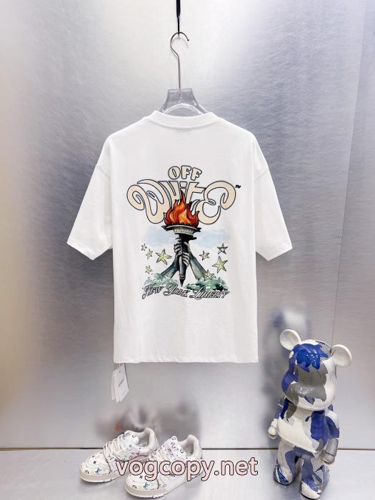 Off-White人気のファッションアイテム 新作追加! 今シーズン新作半袖Tシャツ偽物 ブランド_0_0