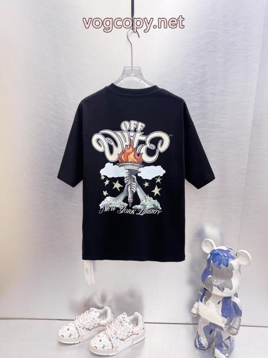 Off-White人気のファッションアイテム 新作追加! 今シーズン新作半袖Tシャツ偽物 ブランド_0_4