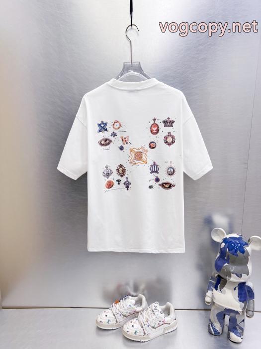 完売間近 最安値人気 人気定番Off-White半袖Tシャツ偽 ブランド 購入_0_3
