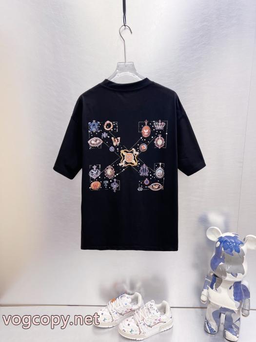 完売間近 最安値人気 人気定番Off-White半袖Tシャツ偽 ブランド 購入_0_5