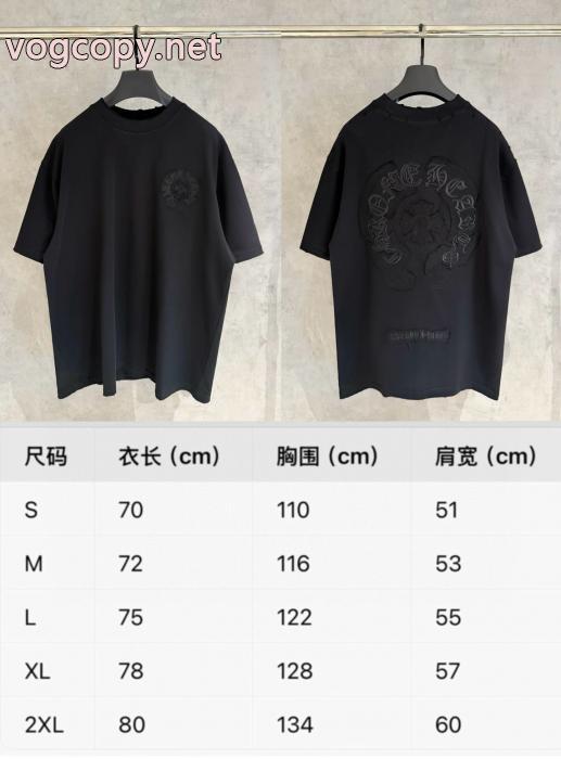 偽物 ブランド 販売絶対欲しい手に入る コレで完璧! 激安セールCHROME HEARTS半袖Tシャツ_0_0