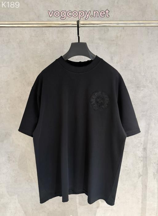 偽物 ブランド 販売絶対欲しい手に入る コレで完璧! 激安セールCHROME HEARTS半袖Tシャツ_0_1