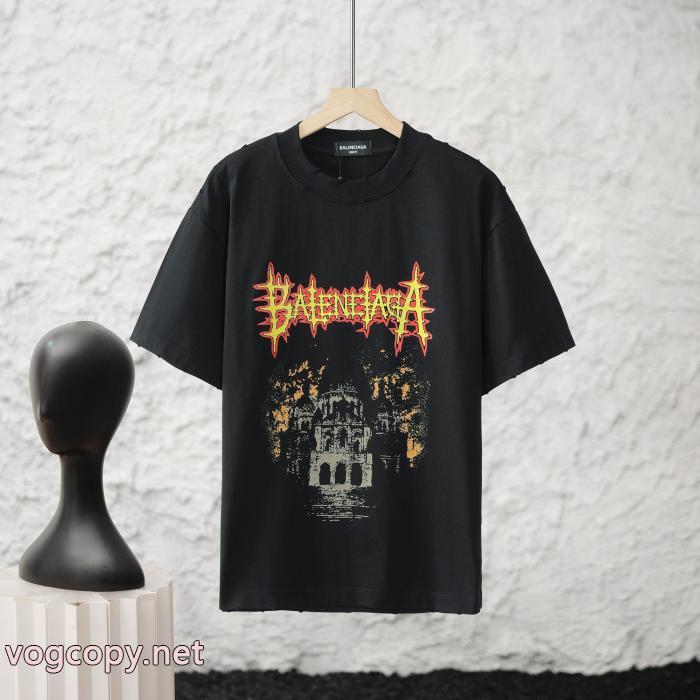 ブランド コピー 通販人気アイテム 話題となった 人気定番大人気半袖TシャツBALENCIAGA_0_0