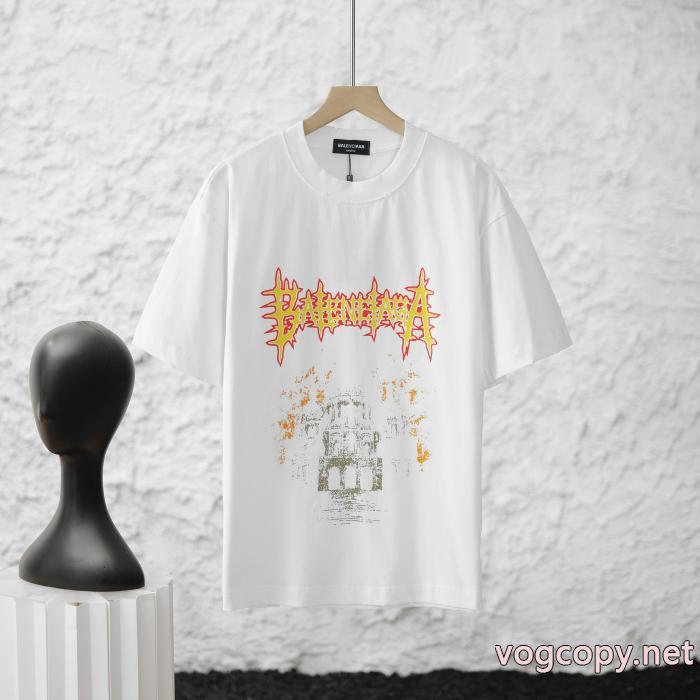 ブランド コピー 通販人気アイテム 話題となった 人気定番大人気半袖TシャツBALENCIAGA_0_2
