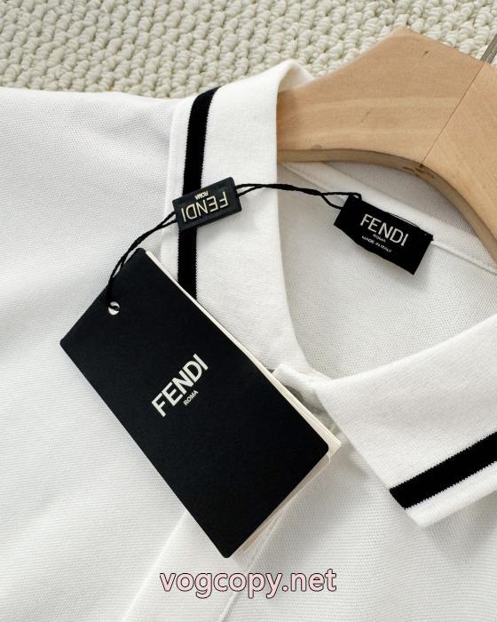 偽物 ブランド半袖poloTシャツ最新商品 センスがいい 限定入荷FENDI_0_0