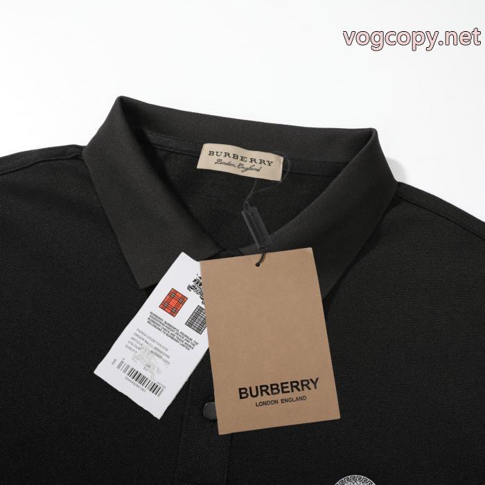 上品でベーシック 2026モデル 高級素材激安 通販 専門店BURBERRY半袖poloTシャツ_0_3