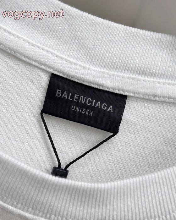 先行販売 インフォーマル 抜群の存在感BALENCIAGA半袖Tシャツブランド 偽物_0_0